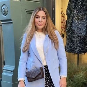 Zara baby blue jacket